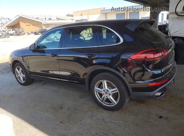 WP1AA2A25GKA12140 2016 PORSCHE CAYENNE Black Задня ліва чверть