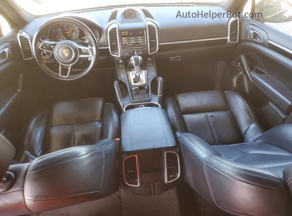 WP1AA2A25GKA12140 2016 PORSCHE CAYENNE Black Вид панелі приладів