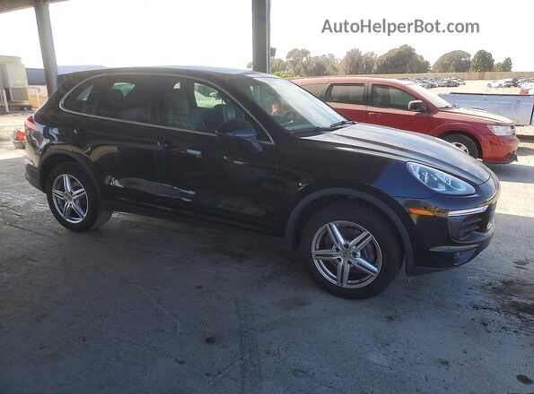 WP1AA2A25GKA12140 2016 PORSCHE CAYENNE Black Передня права чверть