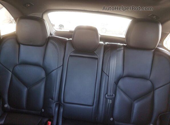 WP1AA2A25GKA12140 2016 PORSCHE CAYENNE Black Вид задніх сидінь