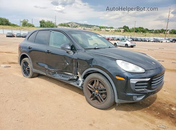 WP1AA2A25GKA15586 2016 PORSCHE CAYENNE Black Przód prawy