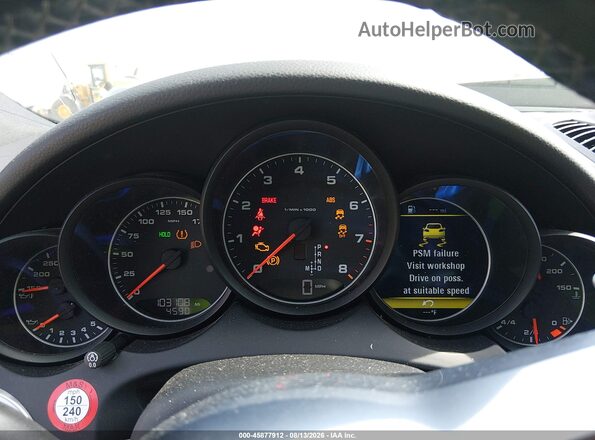 WP1AA2A25GLA01049 2016 PORSCHE CAYENNE Коричневый Вид задних сидений