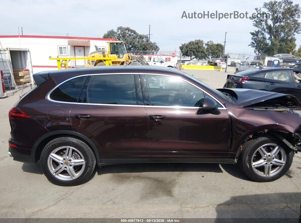 WP1AA2A25GLA01049 2016 PORSCHE CAYENNE Коричневый Панорамный вид салона 360°