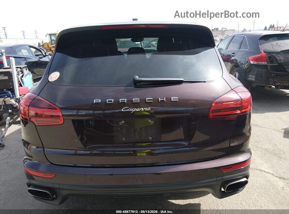 WP1AA2A25GLA01049 2016 PORSCHE CAYENNE Коричневый 