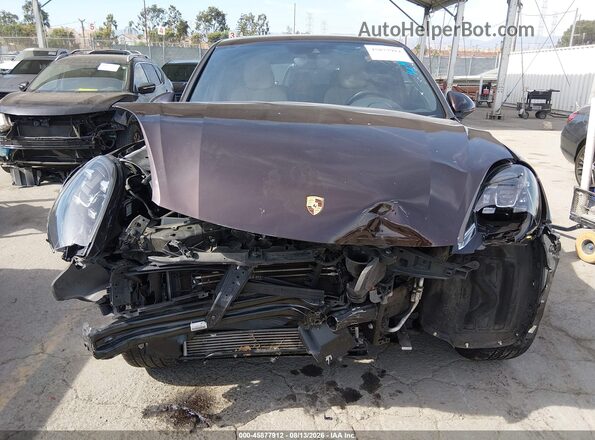 WP1AA2A25GLA01049 2016 PORSCHE CAYENNE Коричневый Вид задней части салона
