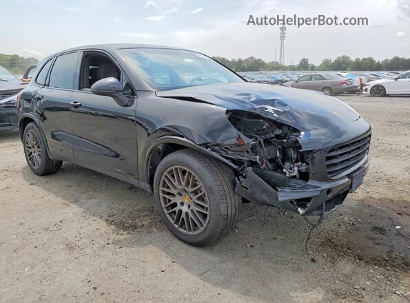WP1AA2A25HKA81735 2017 PORSCHE CAYENNE Black წინა მარჯვენა