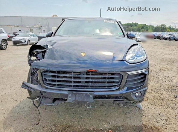 WP1AA2A25HKA81735 2017 PORSCHE CAYENNE Black წინა ხედი