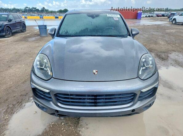 WP1AA2A27GLA09282 2016 PORSCHE CAYENNE Gray Вид спереду