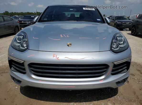 WP1AA2A2XGKA11405 2016 PORSCHE CAYENNE Silver Вид спереду