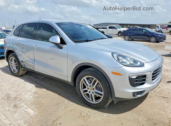 WP1AA2A2XGKA11405 2016 PORSCHE CAYENNE Silver Передня права чверть