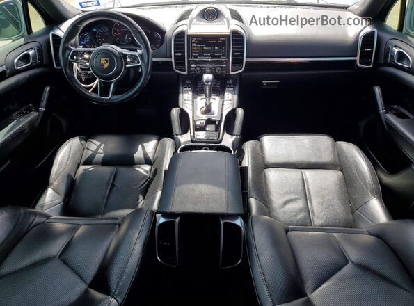 WP1AA2A2XGKA11405 2016 PORSCHE CAYENNE Silver Вид панелі приладів