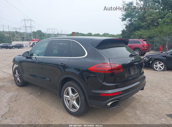 WP1AA2A2XGKA13042 2016 PORSCHE CAYENNE Black Հետևի ձախ