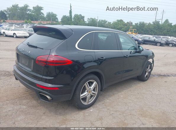 WP1AA2A2XGKA13042 2016 PORSCHE CAYENNE Black Հետևի աջ
