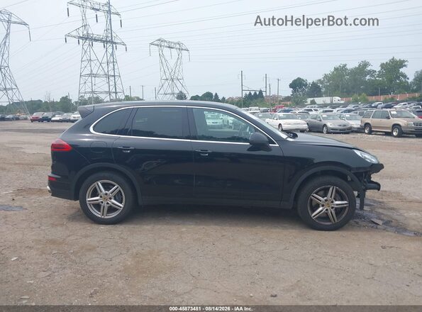 WP1AA2A2XGKA13042 2016 PORSCHE CAYENNE Black Սալոնի հետևի տեսք