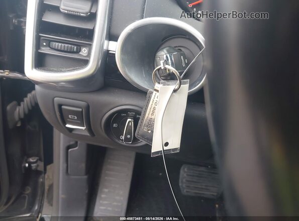 WP1AA2A2XGKA13042 2016 PORSCHE CAYENNE Black Առջևի վահանակի տեսք