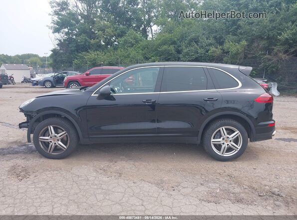 WP1AA2A2XGKA13042 2016 PORSCHE CAYENNE Black Սալոնի 360 աստիճան տեսք
