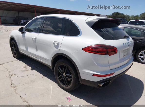 WP1AA2A2XGLA02259 2016 PORSCHE CAYENNE White Հետևի ձախ
