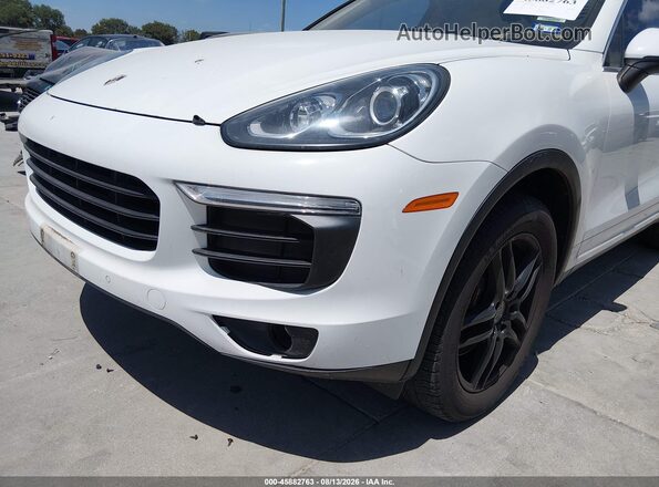 WP1AA2A2XGLA02259 2016 PORSCHE CAYENNE White Դիմացի տեսք