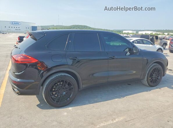 WP1AA2A2XGLA04092 2016 PORSCHE CAYENNE Black Հետևի աջ