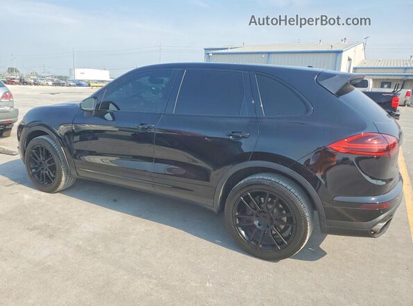 WP1AA2A2XGLA04092 2016 PORSCHE CAYENNE Black Հետևի ձախ