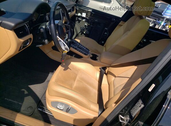 WP1AA2A50JLB17616 2018 PORSCHE MACAN Black Vista interior delantera