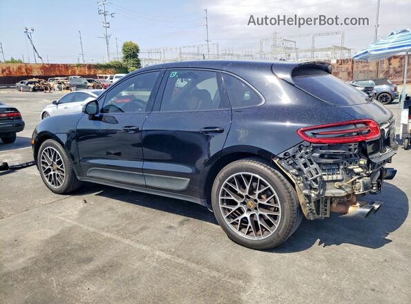 WP1AA2A50JLB17616 2018 PORSCHE MACAN Black Trasero izquierdo