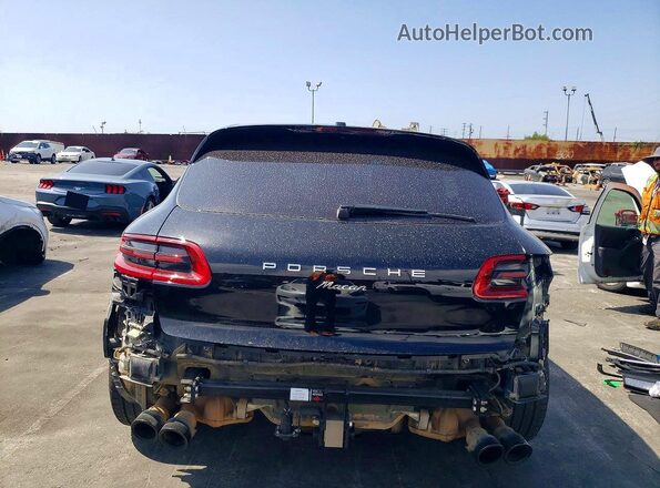 WP1AA2A50JLB17616 2018 PORSCHE MACAN Black Vista trasera
