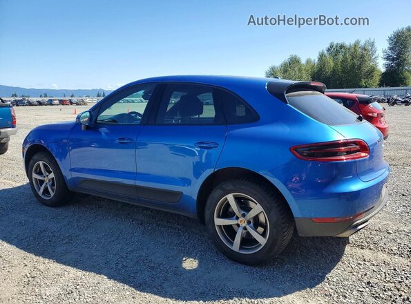 WP1AA2A50JLB24646 2018 PORSCHE MACAN Blue უკანა მარცხენა