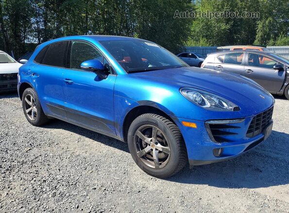 WP1AA2A50JLB24646 2018 PORSCHE MACAN Blue წინა მარჯვენა