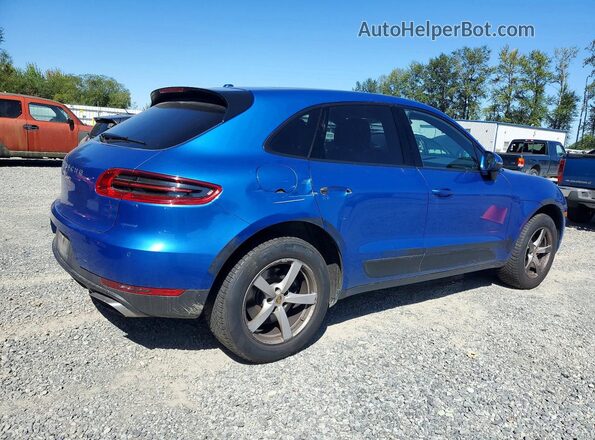 WP1AA2A50JLB24646 2018 PORSCHE MACAN Blue უკანა მარჯვენა