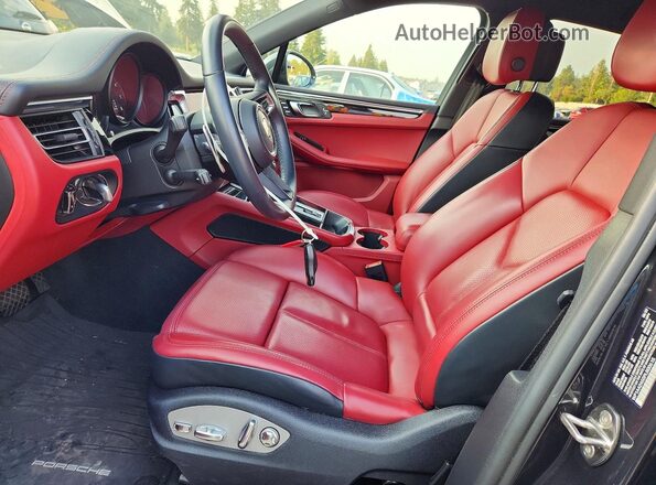 WP1AA2A50PLB00615 2023 PORSCHE MACAN Charcoal Вид салону спереду