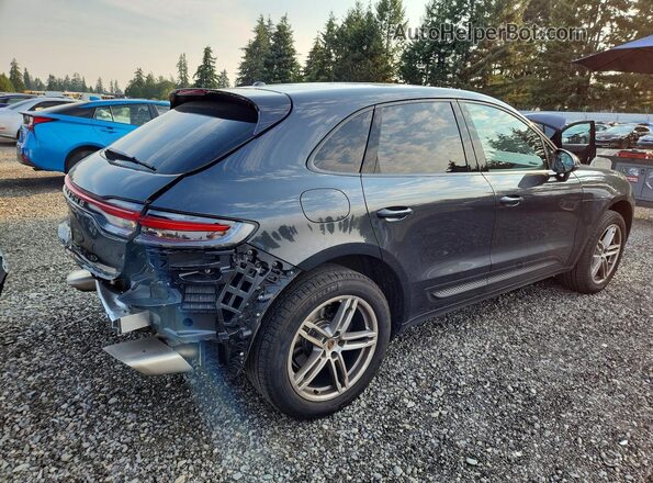 WP1AA2A50PLB00615 2023 PORSCHE MACAN Charcoal Задня права чверть