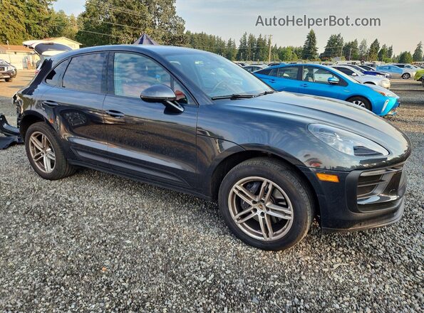 WP1AA2A50PLB00615 2023 PORSCHE MACAN Charcoal Передня права чверть