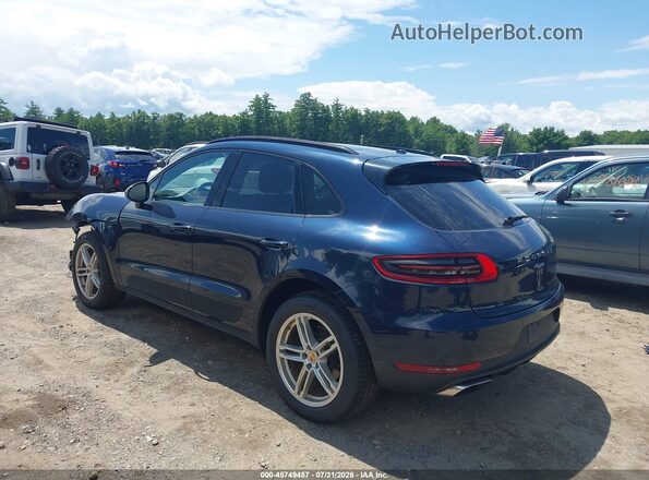 WP1AA2A51HLB06134 2017 PORSCHE MACAN Blue Задня ліва чверть
