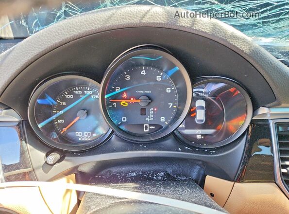 WP1AA2A51JLB06222 2018 PORSCHE MACAN Blue Vista del cuadro de instrumentos
