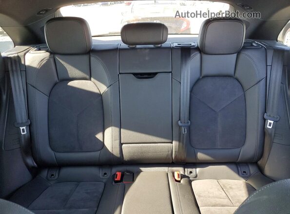 WP1AA2A51LLB01976 2020 PORSCHE MACAN Charcoal უკანა სავარძლების ხედი
