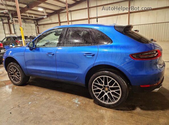 WP1AA2A52JLB17472 2018 PORSCHE MACAN Blue Tył lewy