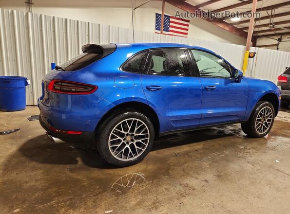 WP1AA2A52JLB17472 2018 PORSCHE MACAN Blue Tył prawy