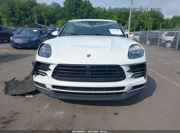 WP1AA2A52KLB02598 2019 PORSCHE MACAN White Vista del cuadro de instrumentos