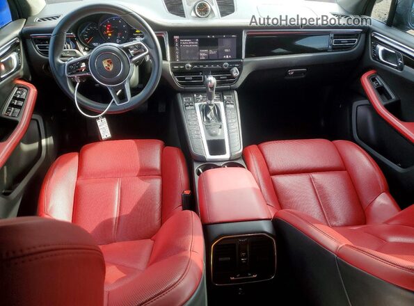 WP1AA2A52MLB11577 2021 PORSCHE MACAN Charcoal Dashboard view