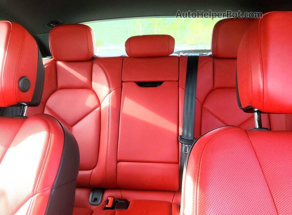 WP1AA2A52MLB11577 2021 PORSCHE MACAN Charcoal Rear seats view