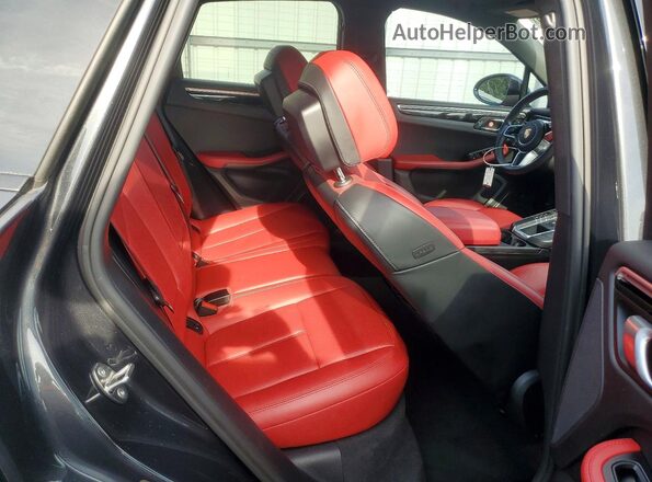 WP1AA2A52MLB11577 2021 PORSCHE MACAN Charcoal Rear interior view