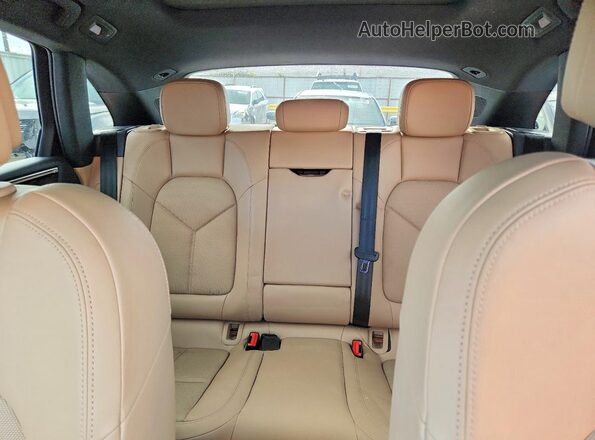 WP1AA2A52PLB00938 2023 PORSCHE MACAN Orange Rear seats view
