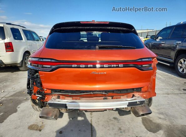 WP1AA2A52PLB00938 2023 PORSCHE MACAN Orange Rear view