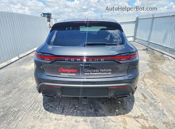 WP1AA2A52TLB09455 2026 PORSCHE MACAN Gray Հետևի տեսք