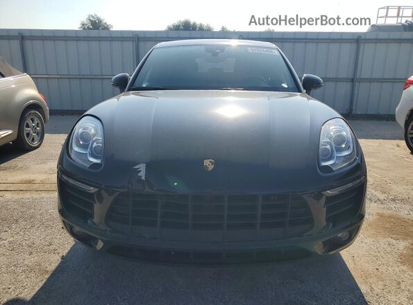 WP1AA2A53JLB04522 2018 PORSCHE MACAN Black Widok z przodu