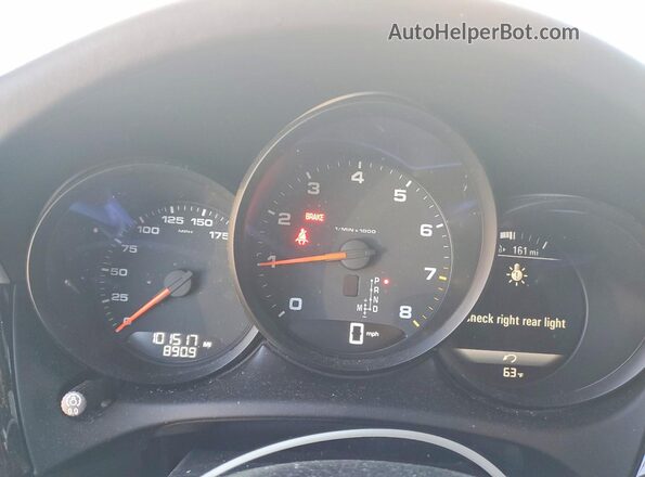 WP1AA2A53LLB14213 2020 PORSCHE MACAN Gray Vista del cuadro de instrumentos