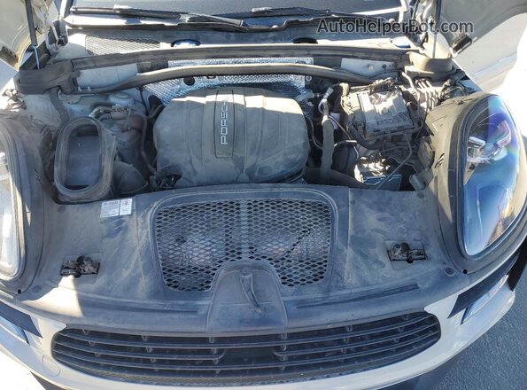 WP1AA2A53LLB14213 2020 PORSCHE MACAN Gray Vista del compartimento del motor
