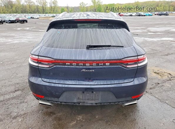 WP1AA2A53MLB03505 2021 PORSCHE MACAN Синий Вид сзади