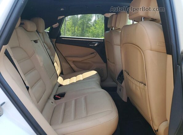WP1AA2A53NLB05708 2022 PORSCHE MACAN White უკანა სავარძლების ხედი
